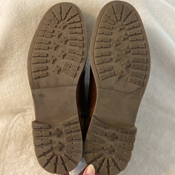 Franco Fortini Easton Brown Leather Cap Toe Boot Size 13 - Picture 4 of 10